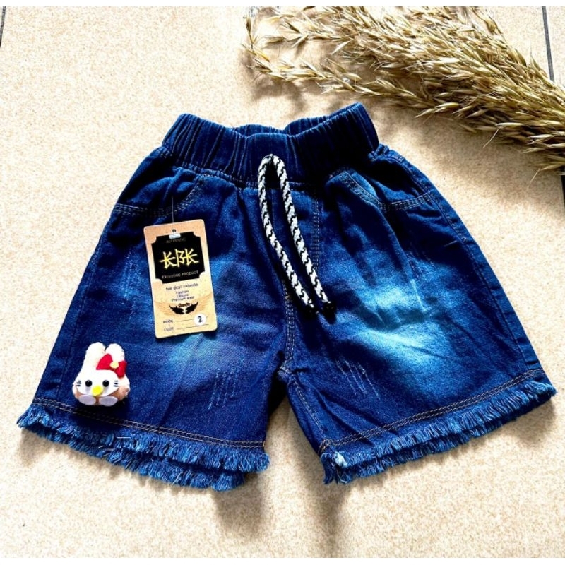 HOTPANT //CELANA PENDEK JEANS ANAK PEREMPUAN