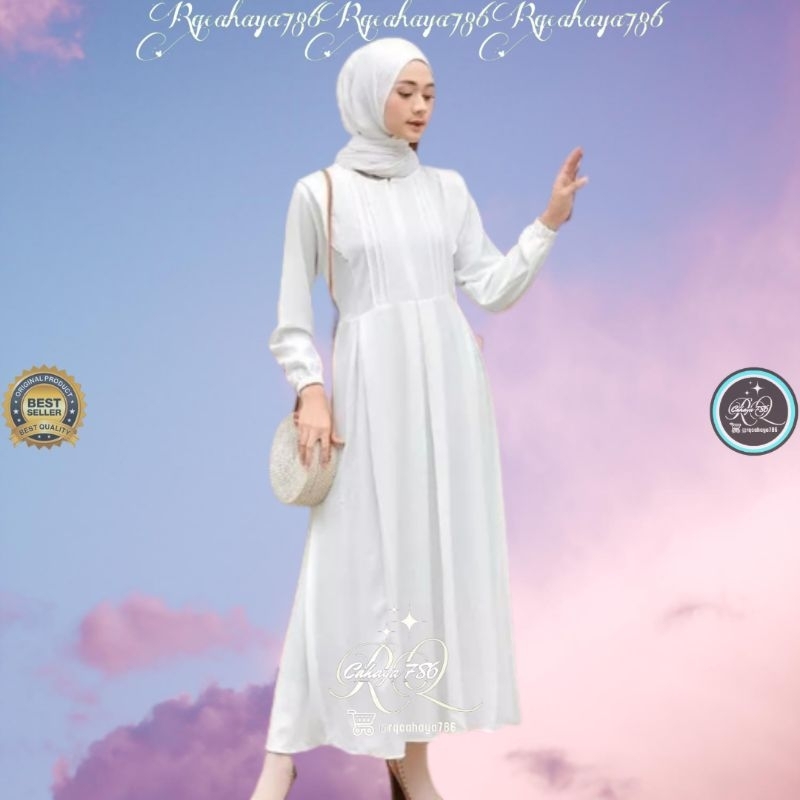 Gamis Remaja Perempuan Terbaru THANISA DRESS BUSUI Gamis Trendy Terlaris Elegan Pesta Acara Mewah