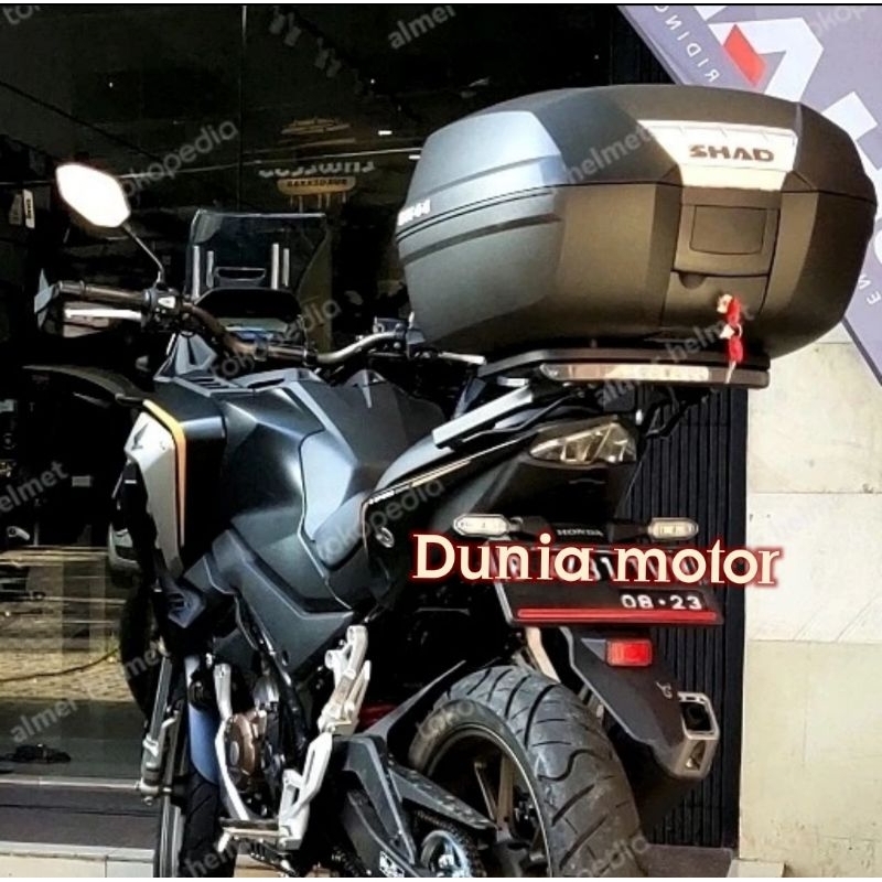 TERMURAH BOX MOTOR SHAD SH 44 SH44 COVER CARBON 44 LITER COCOK UNTUK NMAX PCX ADV LEXI VIXION CB150