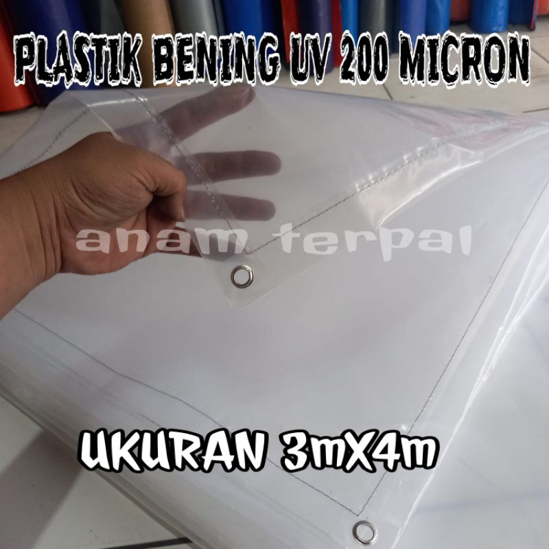PLASTIK UV 3x4 TEBAL 200MICRON