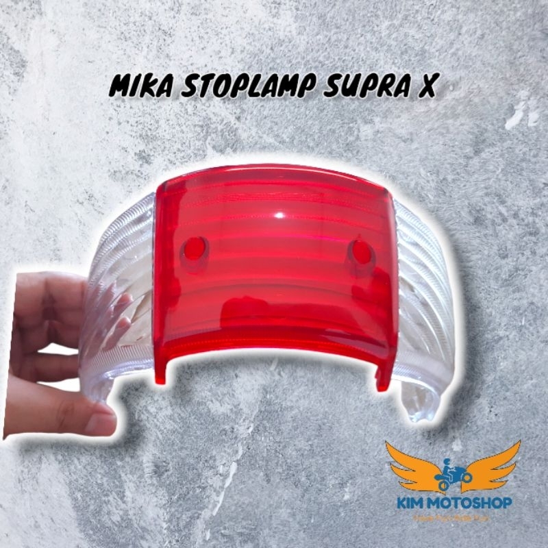 KIM - Mika Stoplamp Belakang Supra Supra X  Supra XX Supra Fit lama Kaca lampu belakang supra x