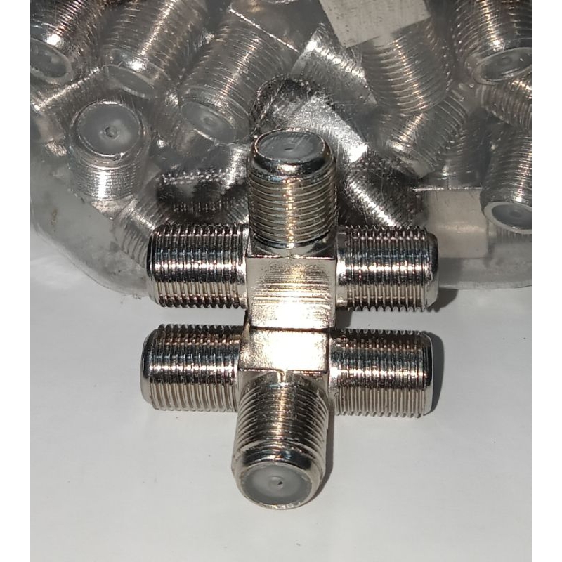 T konektor buat parabola tv digital Stb set Top Box dsb