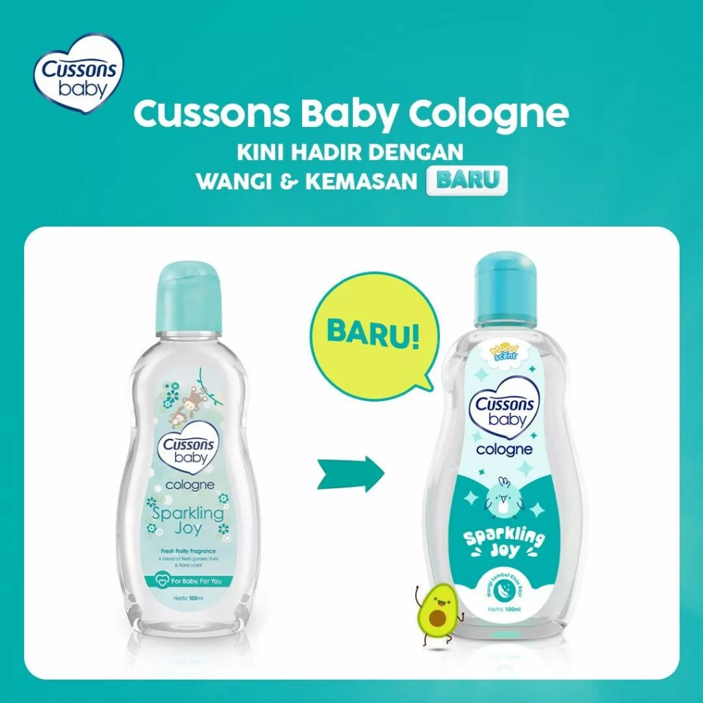 ☘️ CHAROZA ☘️ CUSSONS Baby Cologne 100 ML