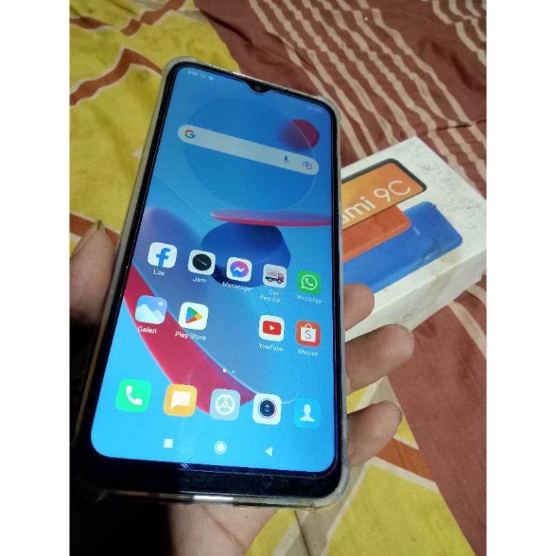 Hp seken Bergaransi Redmi 9C, RAM 4/64