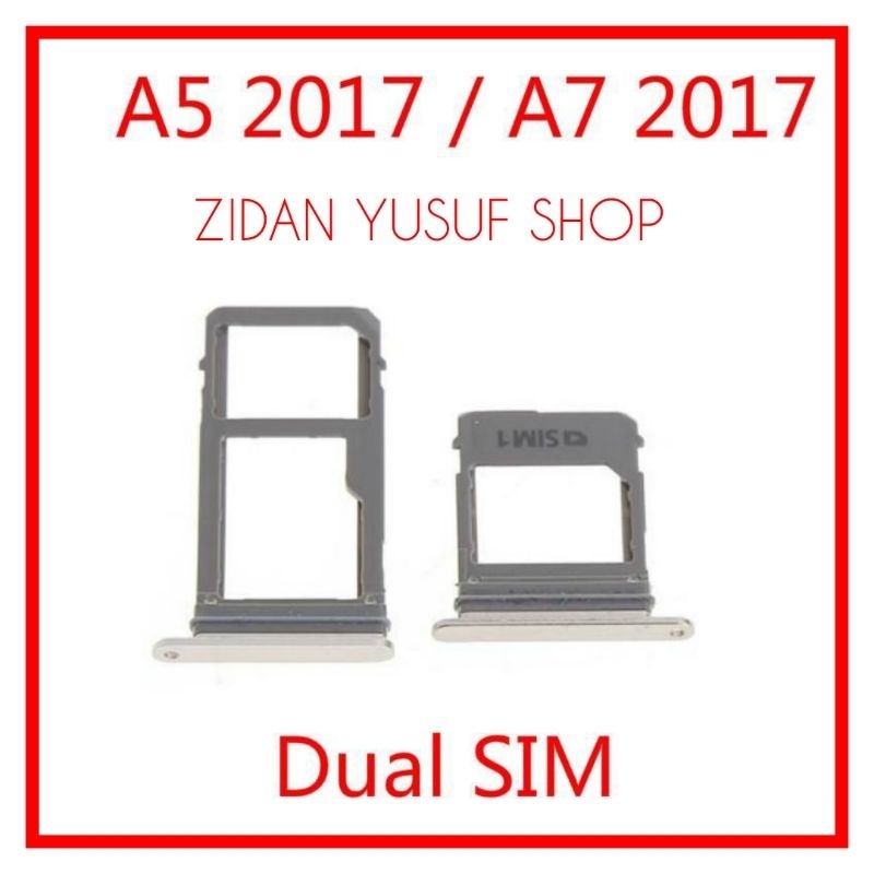 SIMTRAY SIMLOCK SLOT KARTU TEMPAT SIM SAMSUNG A520 A5 2017 / A720 A7 2017 SLOT SIMCARD
