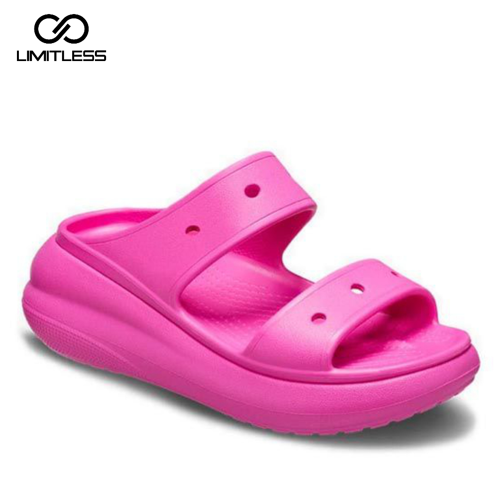 Sandal Wanita Selop Casual YOONA Wedges Outdoor Sendal Gunung Wanita Slop Eva Extralight Rubber Crocss Terbaru 2023 Sol Tinggi Fuji