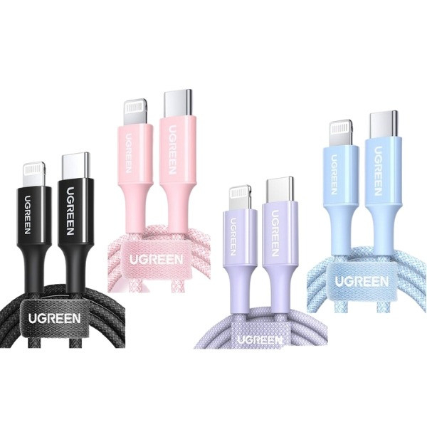 Kabel UGreen Usb-C to Lightning MFI Colour Nylon Weaven 1 Meter