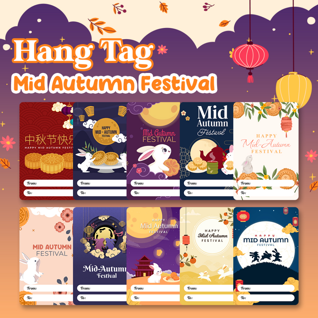 HANGTAG MID AUTUMN (festival kue bulan)