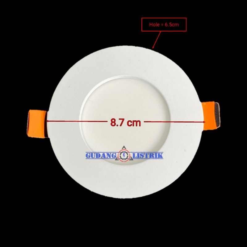 Lampu Downlight LED IB Inbow Tanam Panel Led Light 3 Watt ACE