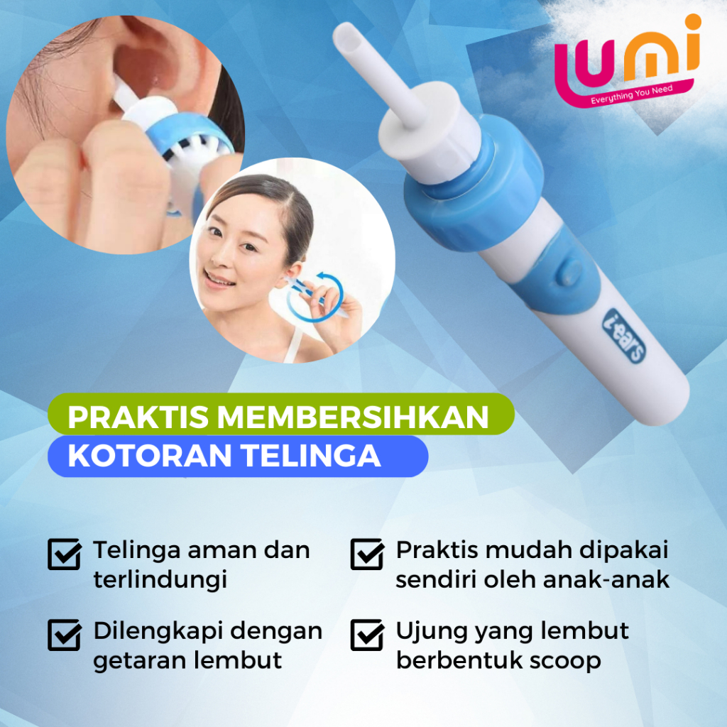 Korek Kuping Smart Swab- Pembersih Telinga