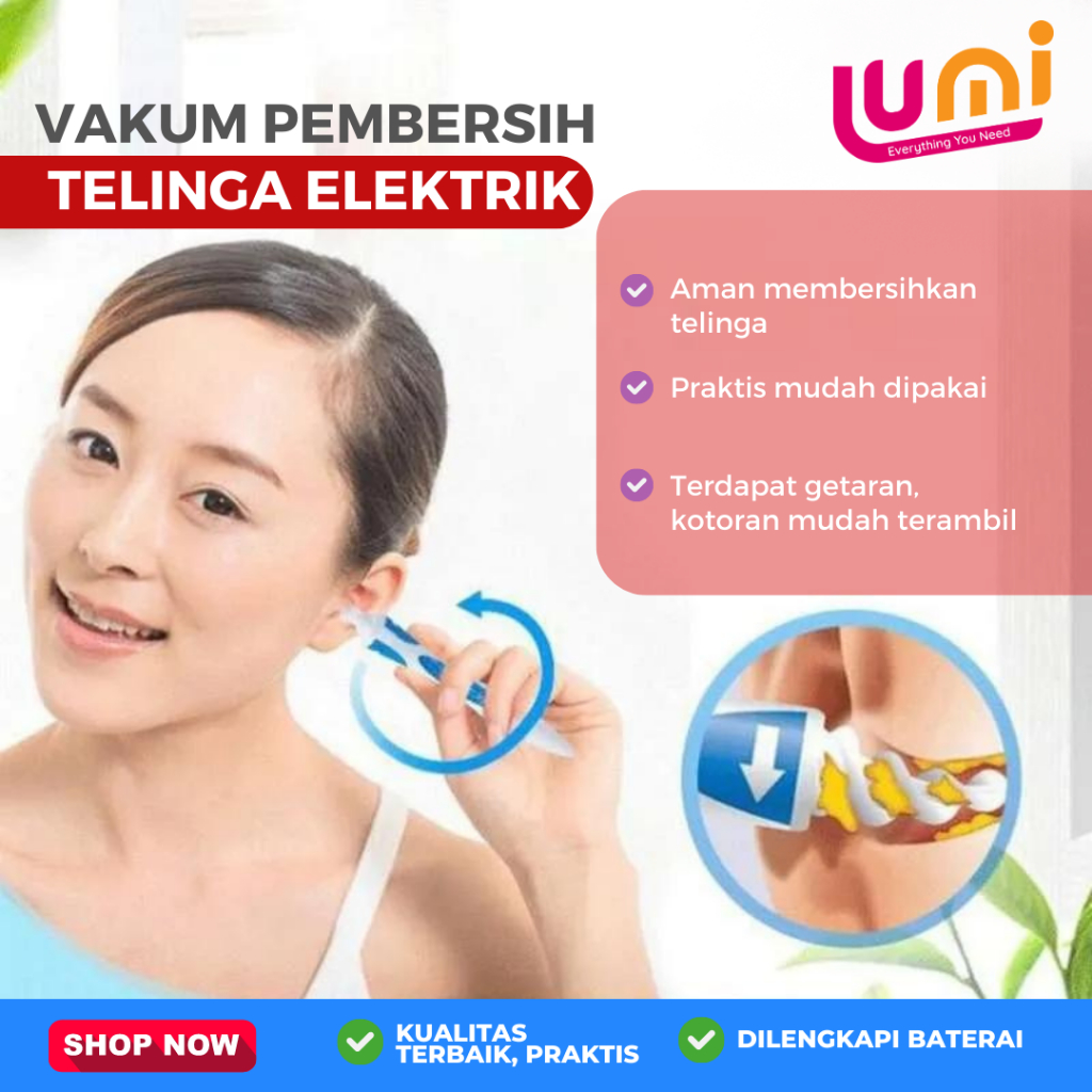 Korek Kuping Smart Swab- Pembersih Telinga