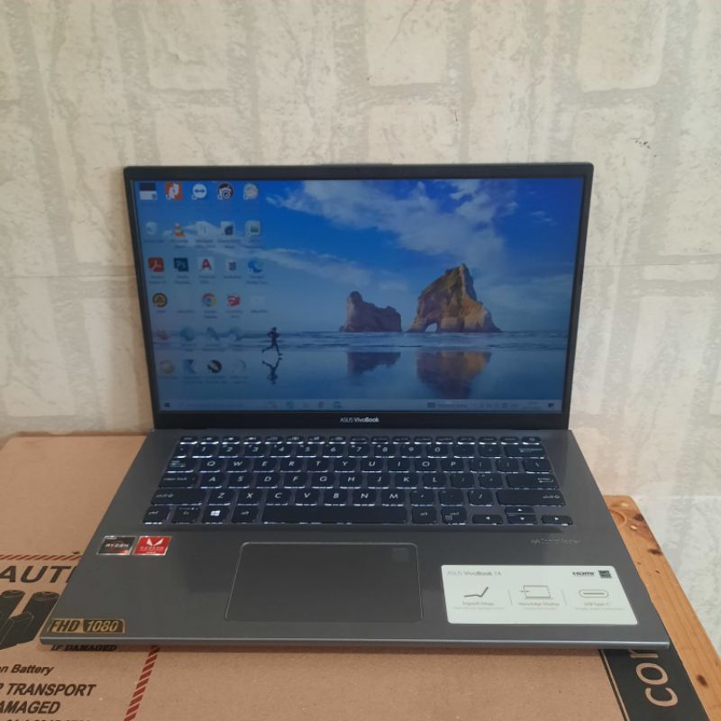 Laptop Asus VivoBook X415EA Cor i3-1115G4 Ram 8Gb/SSD 256Gb+HDD 1Tb(doble penyimpanan) Keyboard backlight