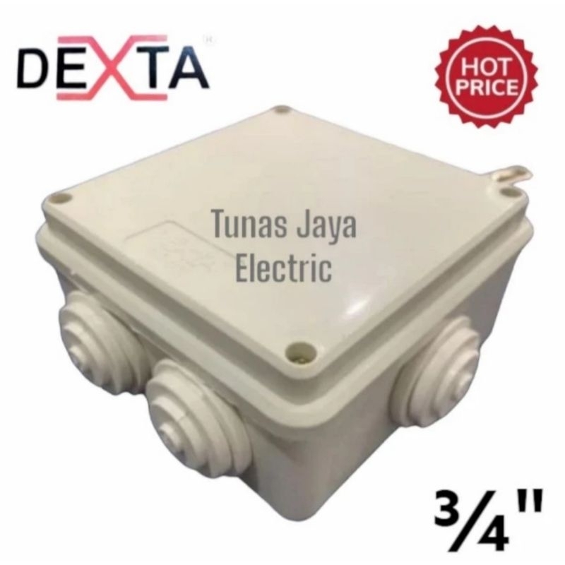 Dorados 3/4&quot; / Junction Box 3/4&quot; Putih DEXTA