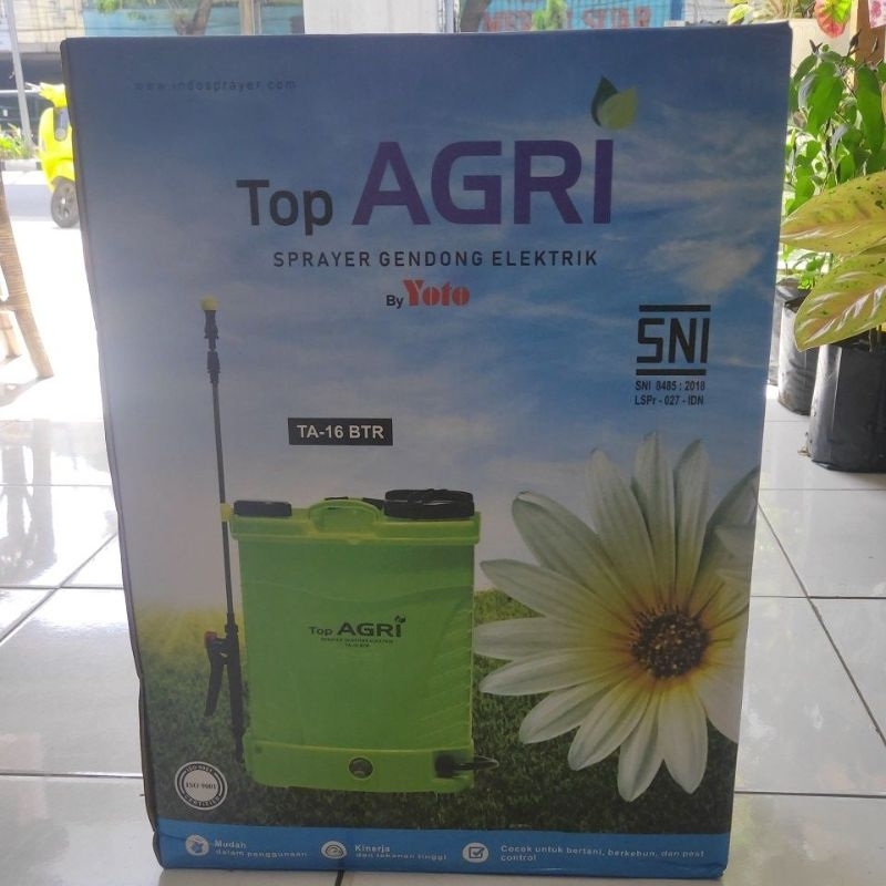 Sprayer elektrik Top Agri 16 ltr