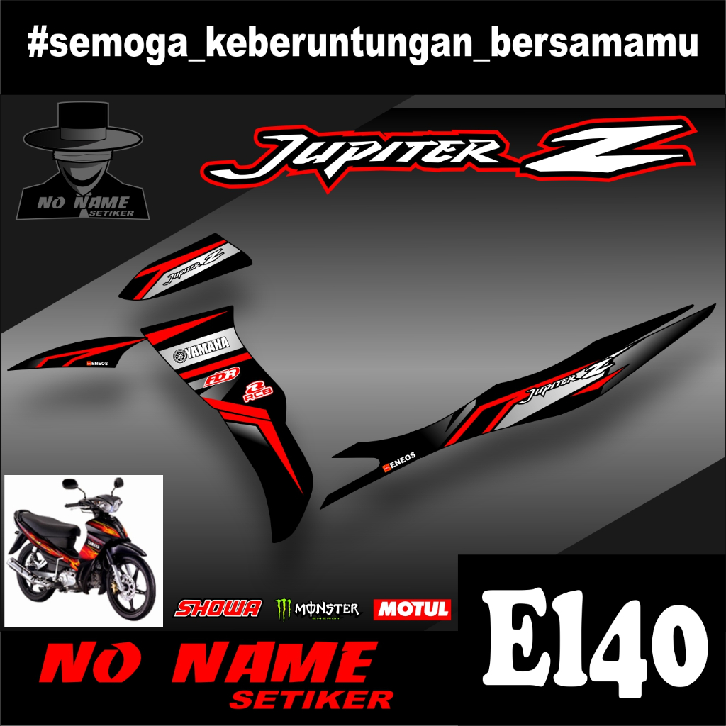 Striping Jupiter Z(EL40) 2004 2005 2006 2007 2009 stiker sticker setiker