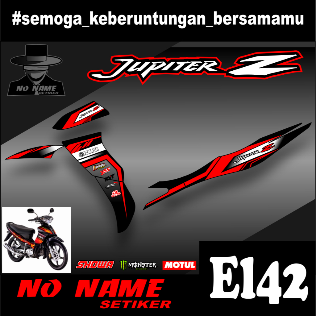 Striping Jupiter Z(EL42) 2004 2005 2006 2007 2009 stiker sticker setiker