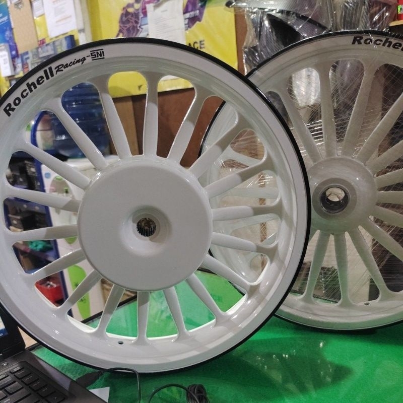 VELG ROCHELL VARIO/SCOOPY/BEAT PALANG 18 160/185-14 WHITE
