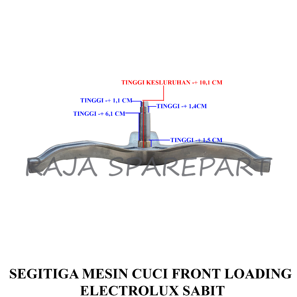 SEGITIGA MESIN CUCI FRONT LOADING ELECTROLUX SABIT