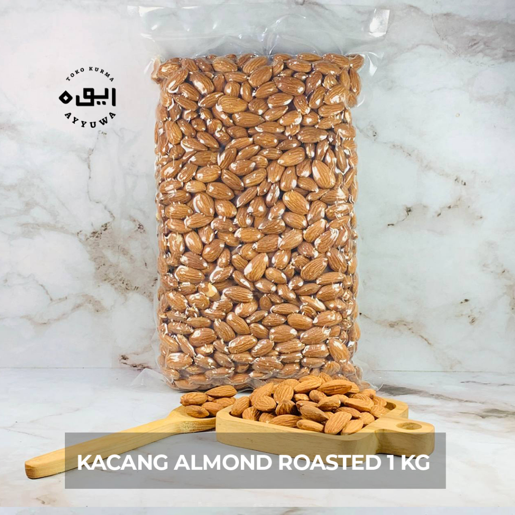 

Almond Peanut / Kacang Almond Roasted 1Kg / Kacang Almond Matang