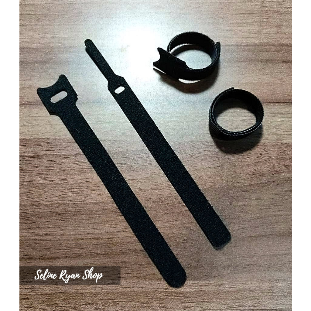 

Tali Velcro / Pengikat Kabel Kain Velcro / Kabel Ties Velcro 15cm x 1cm