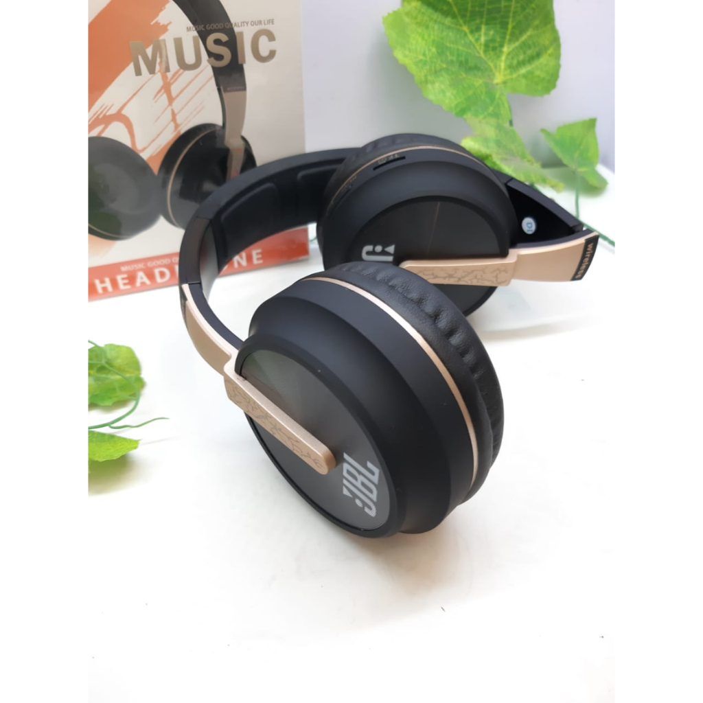 Headphone Headset Bando JB 958 Wireless Headphone LED