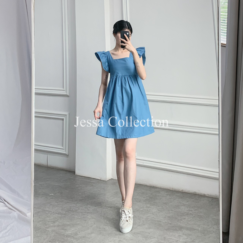 Premium Lodeya Ruffle Dress TH 637 COTTON