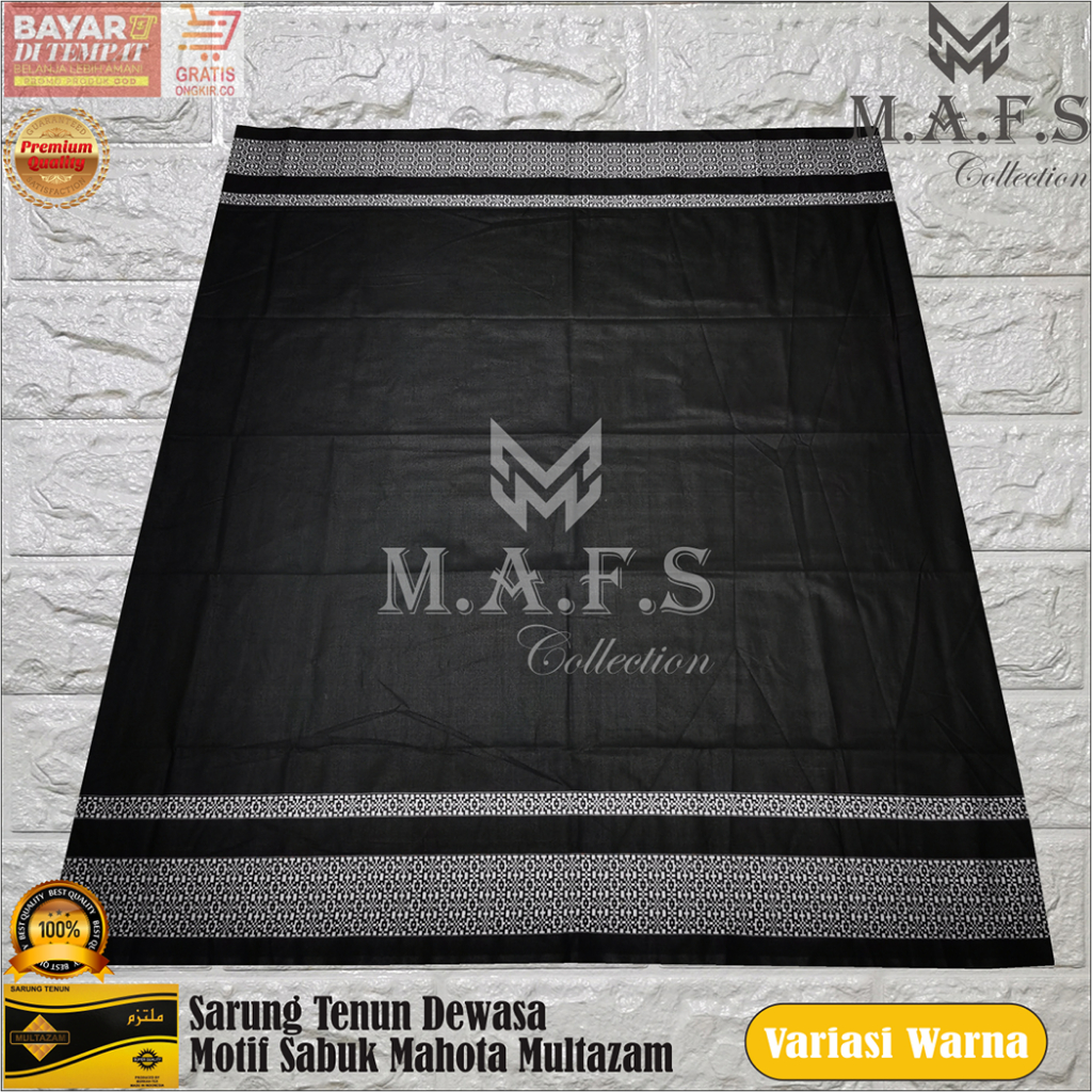 SARUNG DEWASA SARUNG TENUN MOTIF SABUK SONGKET MAHOTA MULTAZAM