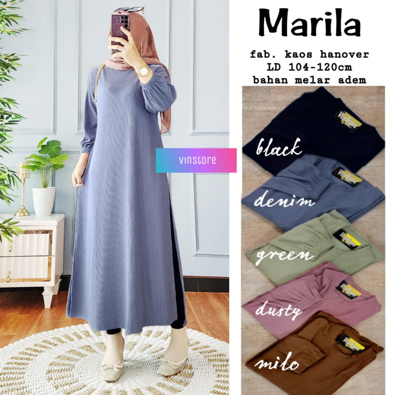 MARILA TUNIK DRESS by vinstore