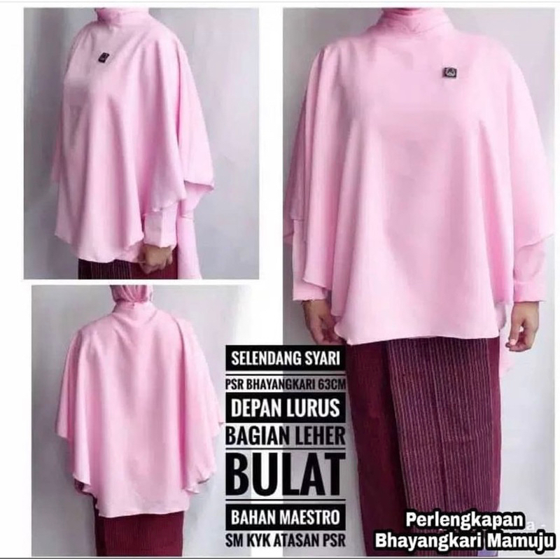 Selendang Syari PSR bhayangkari