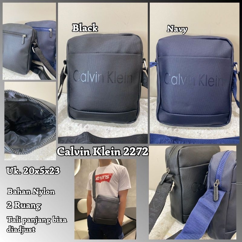 Sling bag pria/tas selempang pria waterproof