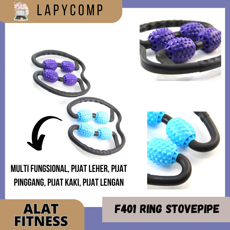 Bola Pemijat Reflexi 3 Demensi Ring Stove Pipe / Alat Pijat Efektif Untuk Meredakan Nyeri Otot
