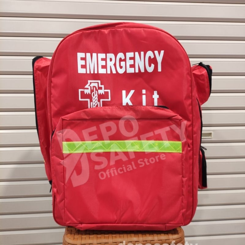 Tas P3K Emergency Kit Plus Isi Type A - B - C