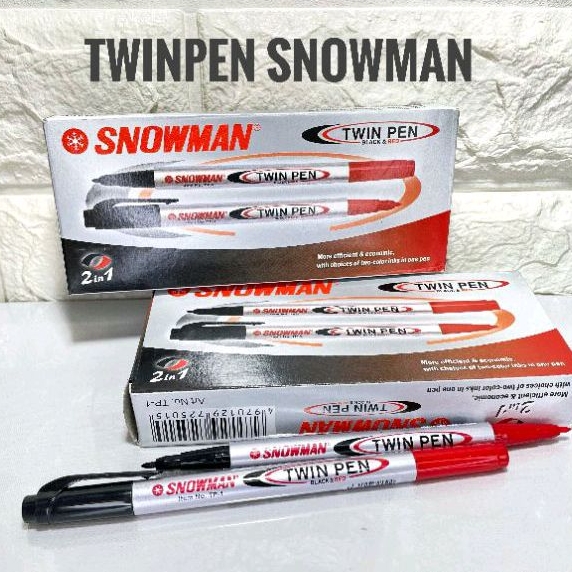 

TWINPEN SNOWMAN
