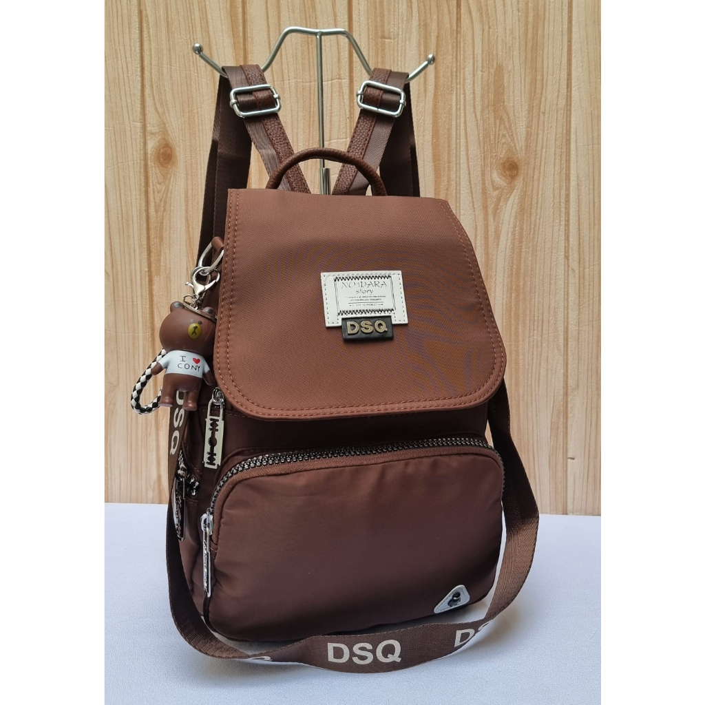 RANSEL WANITA FASHION IMPORT DSQI 2IN1 052#