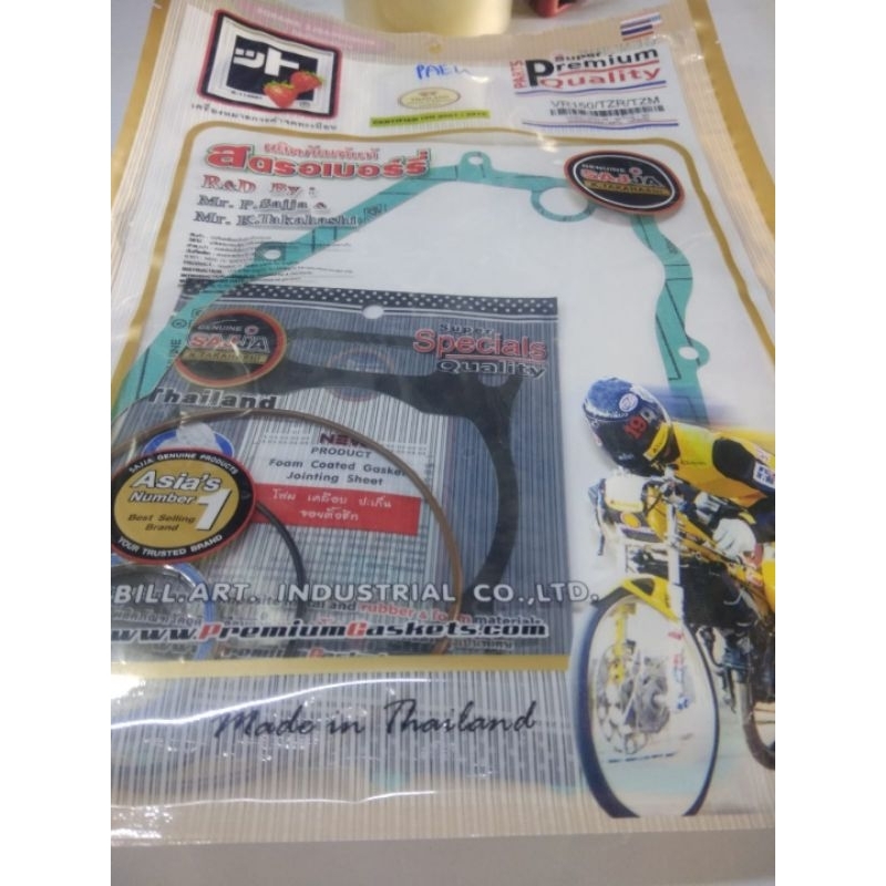 Paking FULL Set Gasket Yamaha TZM VR TZR 150 VR150 TZR150 Packing Fullset Fulset FCCI head blok bloc