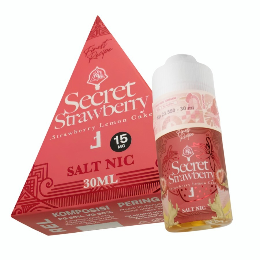 Secret Strawberry Lemon Cake Salt Nic 30ML by Trilogy Brew x JVape