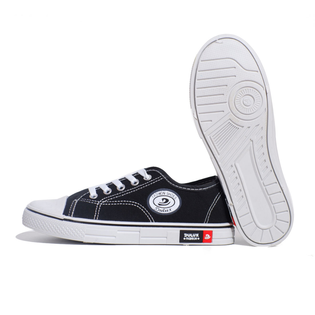 Sepatu sneakers anak-anak sepatu sekolah anak model canvas sol karet dulux 1080 CT 32-36