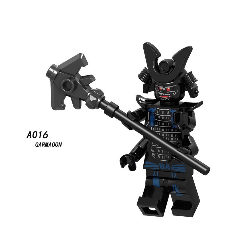 Lego Garmadon Ninjago Kai Zane Cole Wu Ironman Mark 85 Yoda Vader