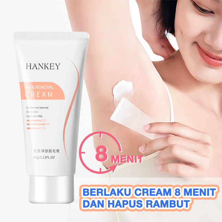 3 in 1 FDA Painless Hair Removal Cream Ramah Kulit Flawless Moisturizing - Kontrol Rambut Tahan Lama 40 Hari