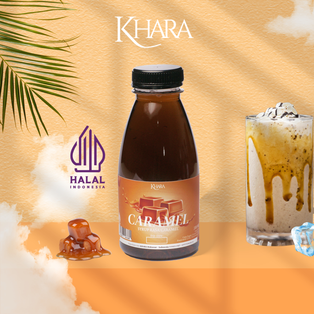 

Sirup Khara Caramel 350ml - Khara Caramel Flavoured Syrup 350ml