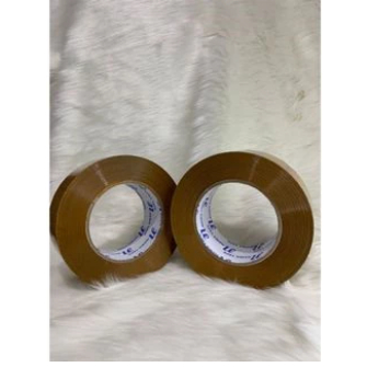 

1 Dus Lakban Bening Coklat Jumbo 45MM x 300 Yard / 2 Inch x 36 Rolls