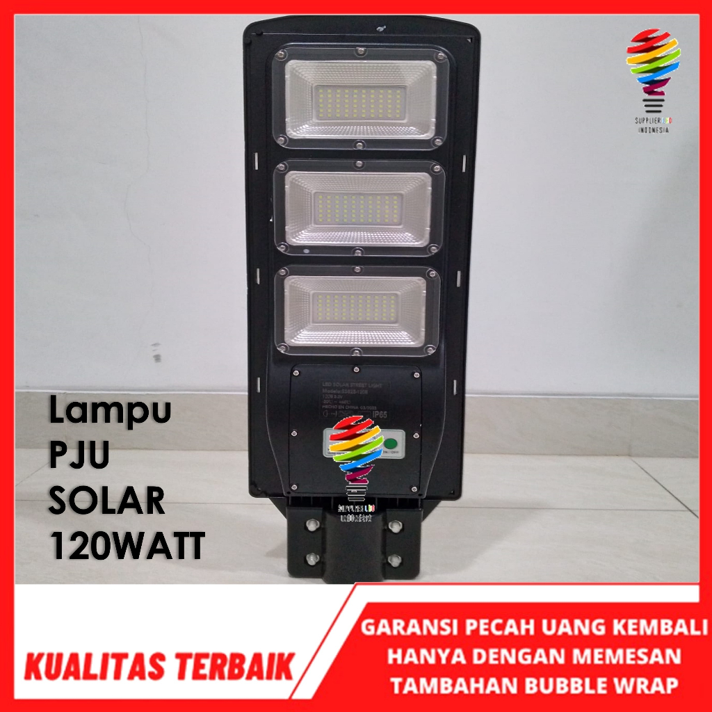 Lampu Jalan Lampu PJU Solar Cell 120Watt Lampu Jalan PJU  Tenaga Surya Matahari 120Watt