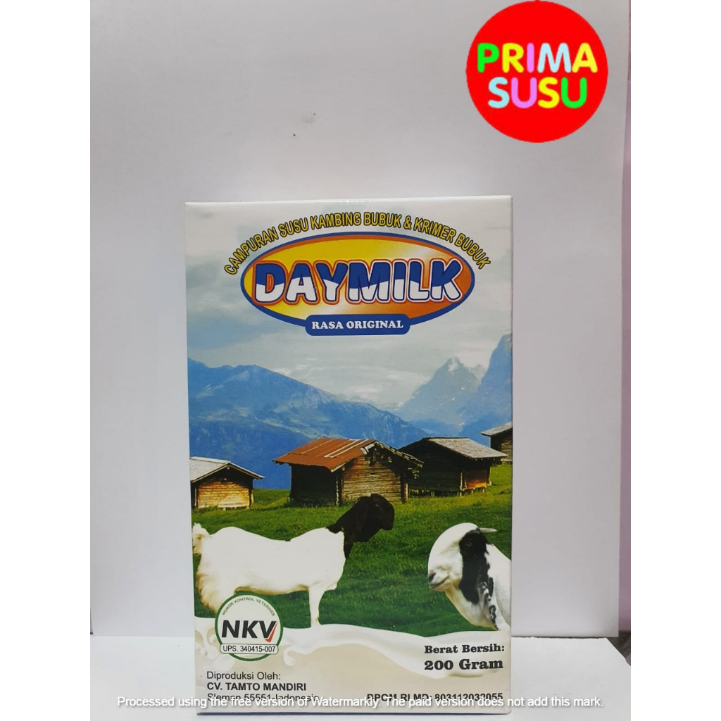 

DAYMILK Susu Kambing 200gr