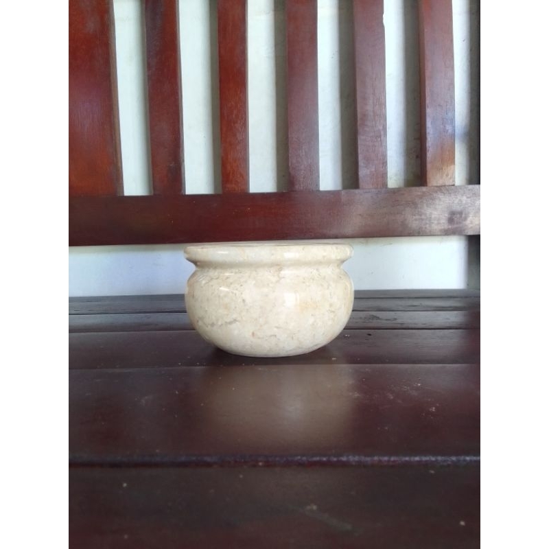 hiolo tempat bakar dupa marmer marble D10