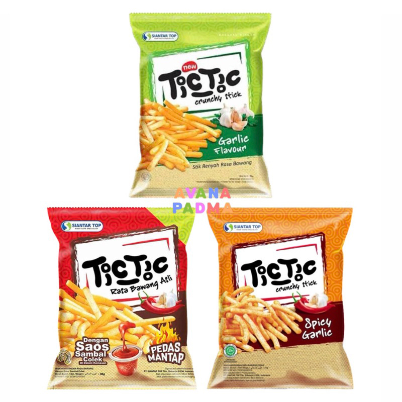 

Tic Tic Snack Crunchy Stick (65g) (3 Varian Rasa)