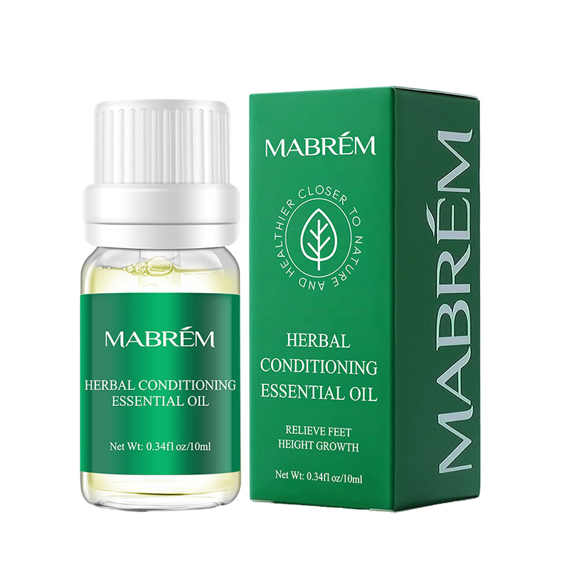 Mabrem Minyak Peninggi Badan 10ml - Untuk Pria dan Wanita / Conditioning Body Growth Herbal Essence Promoting Bone Growth Massage Essence Herbal Essential Oil