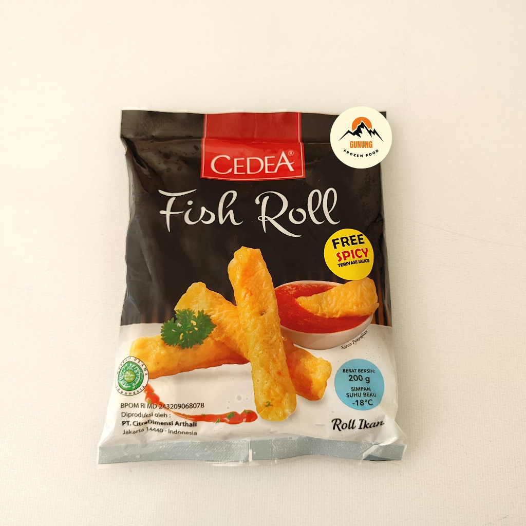 

Cedea Fish Roll 200gr Free Saus Teriyaki Pedas