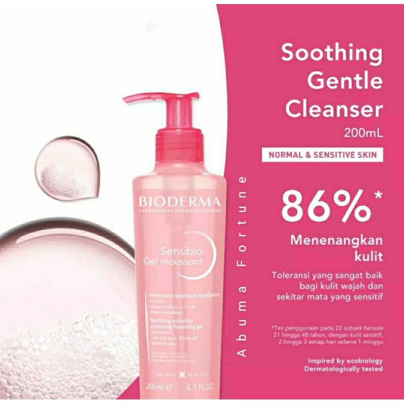 Bioderma Sensibio Gel moussant