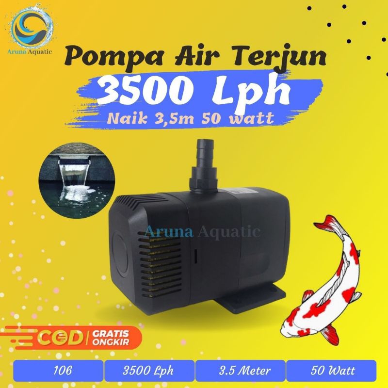 FILTER KOLAM AIR TERJUN MESIN KOLAM KOI HIDROPONIK WATERFALL POWER HEAD