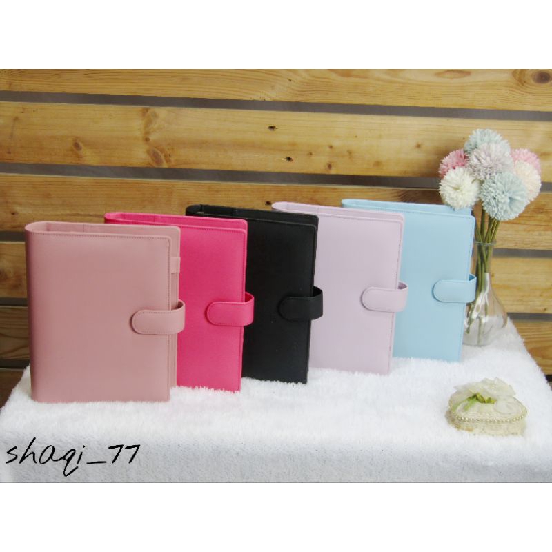 binder a5 mekanik ring 6 - binder a5 kekinian (tidak termasuk kertas)